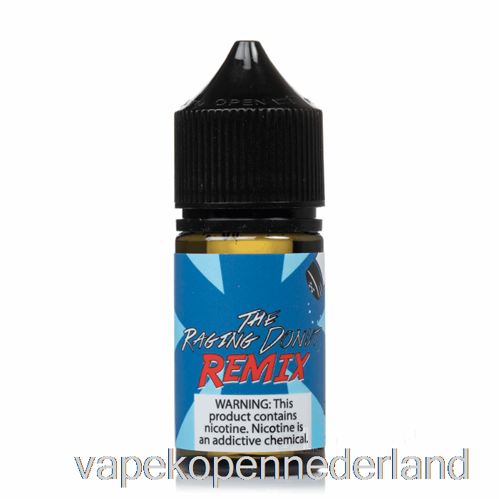 Elektronische Sigaret Vape De Razende Donut Remix - Voedselvechterszouten - 30 Ml 25 Mg